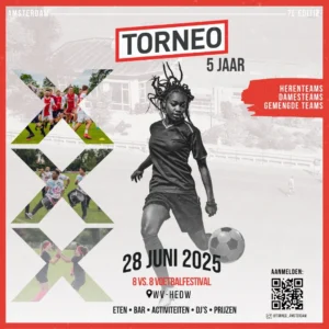 Toernooi-poster voor sportevenement, inclusief trailerproductie door byMADmedia